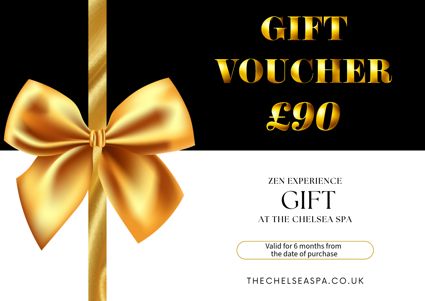 Chelsea Spa GIFT VOUCHER £90